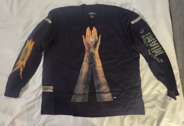 NEW TRAVIS SCOTT Rolling Loud Miami 2023 Merch UTOPIA Long Sleev Shirt 