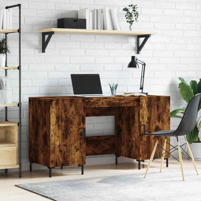 Schreibtisch Räuchereiche 140x50x75  D6M6