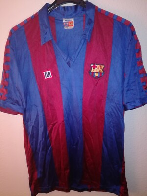 Meyba FC BARCELONA 1992 camiseta shirt trikot maillot maglia meyba L 