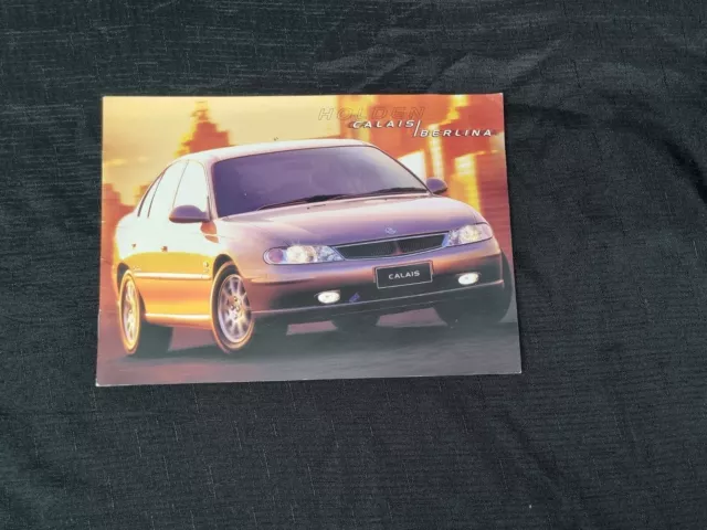 2000 HOLDEN COMMODORE CALAIS & Berlina Australian Sales Brochure