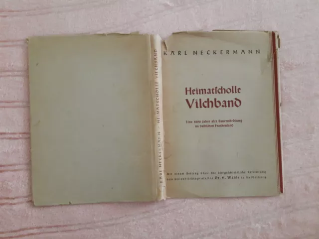 Chronik Heimatscholle Vilchband Wittighausen 1937 Mit Schutzumschlag