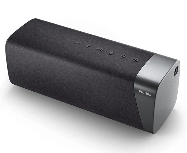 Philips S7505 Wireless Bluetooth Speaker w/Built-in Power-Bank IPX7 Waterproof