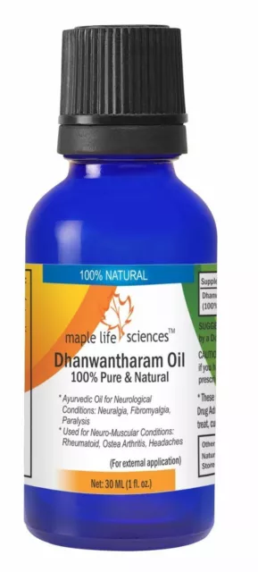 Dhanwantharam Oil 100% Pure & Natural For Rheumatoid arthritis, osteo-arthritis