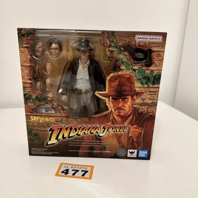 Bandai S.H.Figuarts Indiana Jones Raiders of the Lost Ark Figure UK IN STOCK