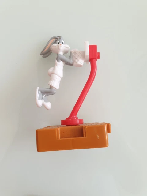 1996 MCDONALDS SPACE Jam - Bugs Bunny - Happy Meal Toy Basketball