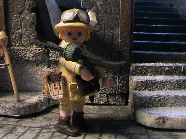 PLAYMOBIL CUSTOM OFICIAL Ruso (Comandante) (Stalingrado-1941) Ref-0018