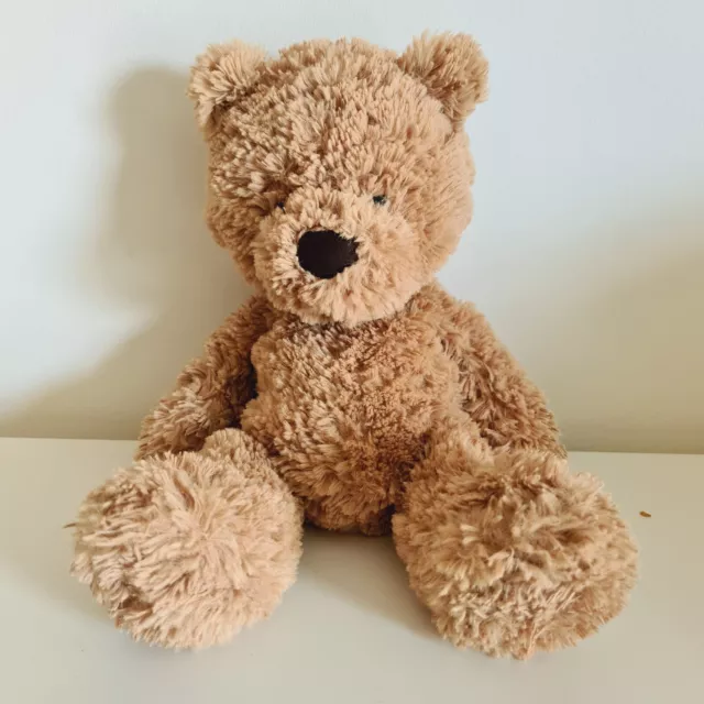 Jellycat Medium Bumbly Bear Soft Plush Golden Brown Toy Teddy Comforter