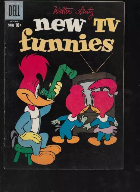 Woody Woodpecker Walter Lantz New TV Funnies #272 Dell Golden Age Comic 1959