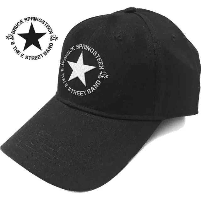 Bruce Springsteen - Licence Officielle Unisexe Baseball Cap Cercle Star Logo