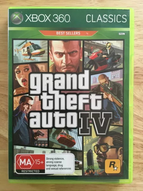 Grand Theft Auto IV GTA 4 Xbox 360 Mídia Digital - Puma Games RJ