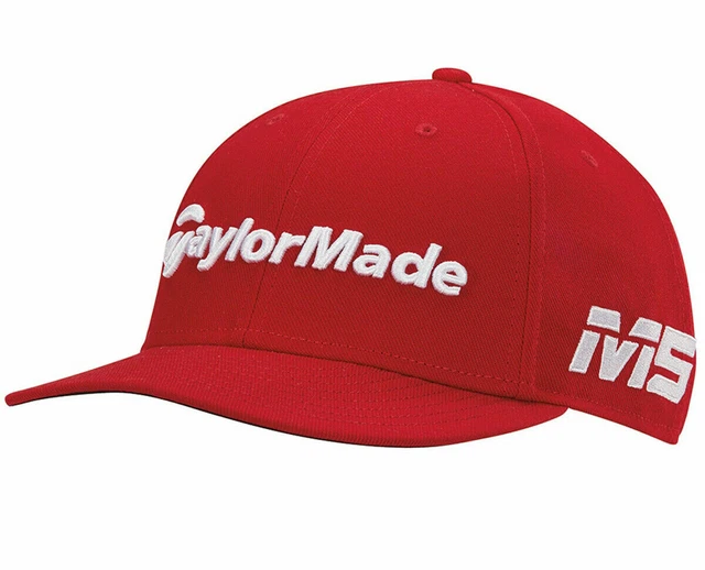 TaylorMade Golf Cap New Era Tour 9Fifty M5/TP5 Scarlet Red/White Snapback SALE