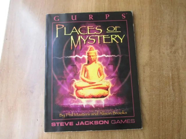 Gurps Places Of Mystery  Steve Jackson Games Rpg Sb Vgc