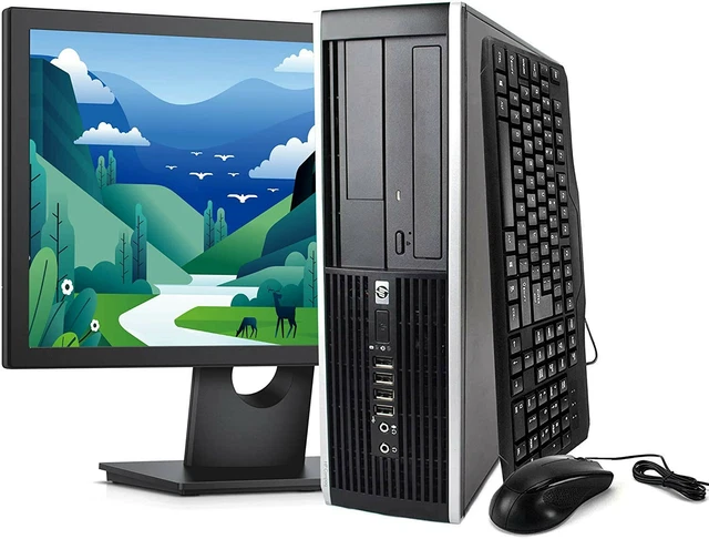 HP ELITE DESKTOP Computer Package Windows 10 I5 Quad Core 16GB 1TB 