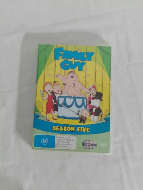 FAMILY GUY SEASON 5 DVD R4 TV Show Very Good Condition FREE