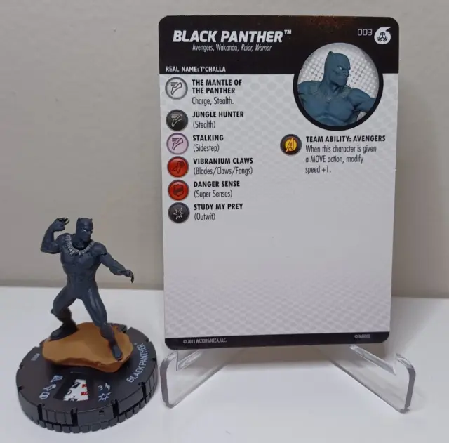 Heroclix: Black Panther #003 Fast Forces - Avengers: War of the Realms