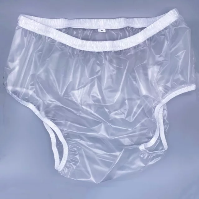 VINTAGE ADULT PLASTIC Pants $15.50 - PicClick