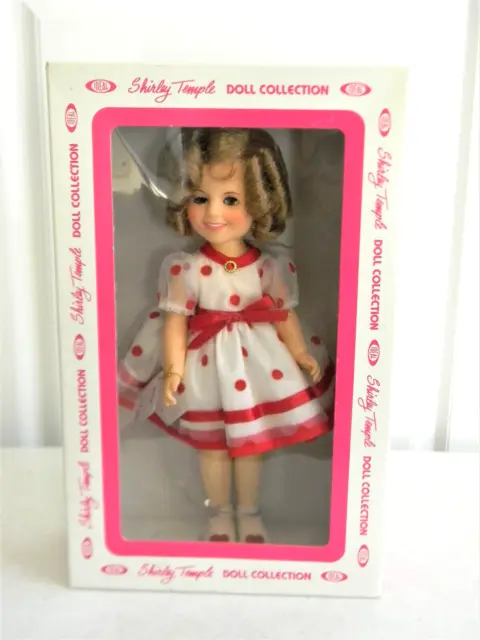 NIB~1982 Ideal SHIRLEY TEMPLE ~Stand up and Cheer 12" Doll #1 in Series
