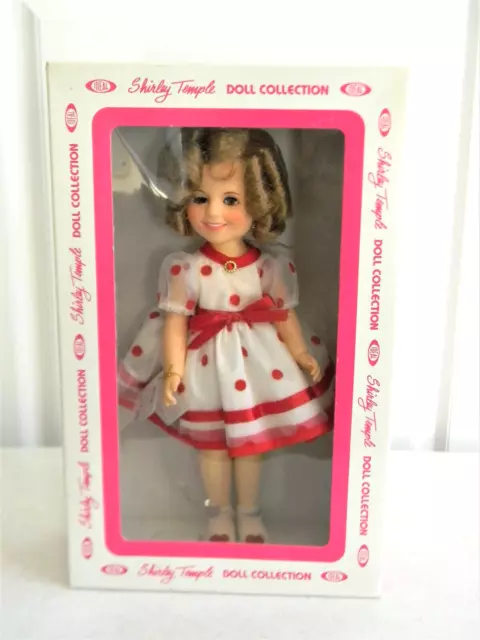 NIB~1982 Ideal SHIRLEY TEMPLE ~Stand up and Cheer 12" Doll #1 in Series