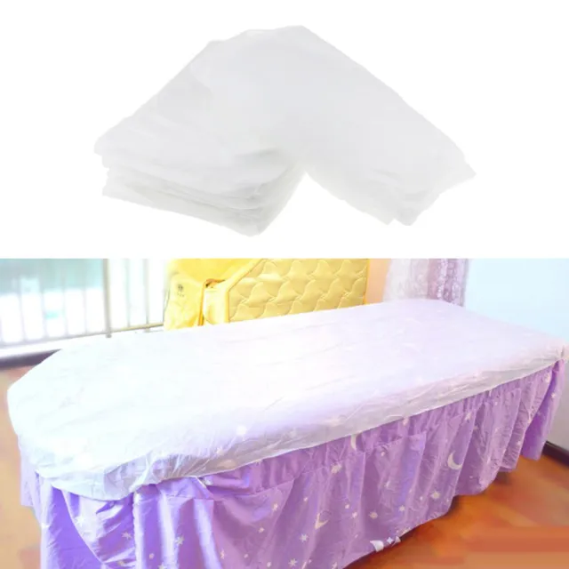 10x Disposable Fitted Bed Table Sheet Cover For Massage
