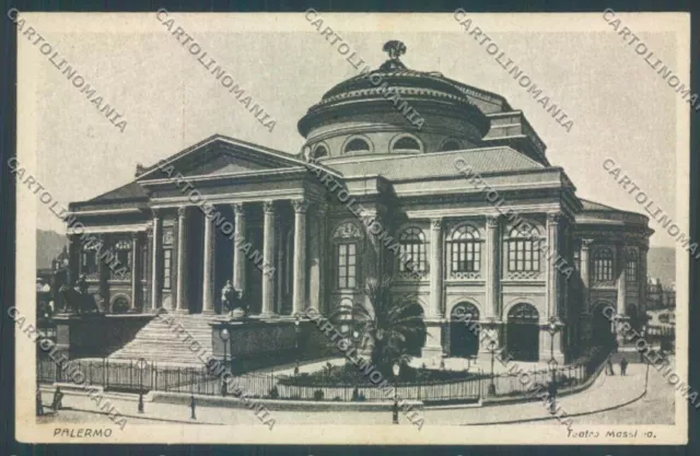 Palermo Città Teatro Massimo cartolina ZT7499