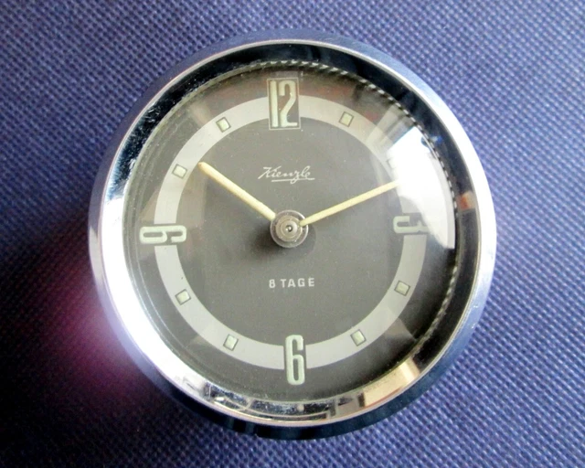 KIENZLE VINTAGE HAND Winding Dashboard Car 8Day Clock Fits BMW