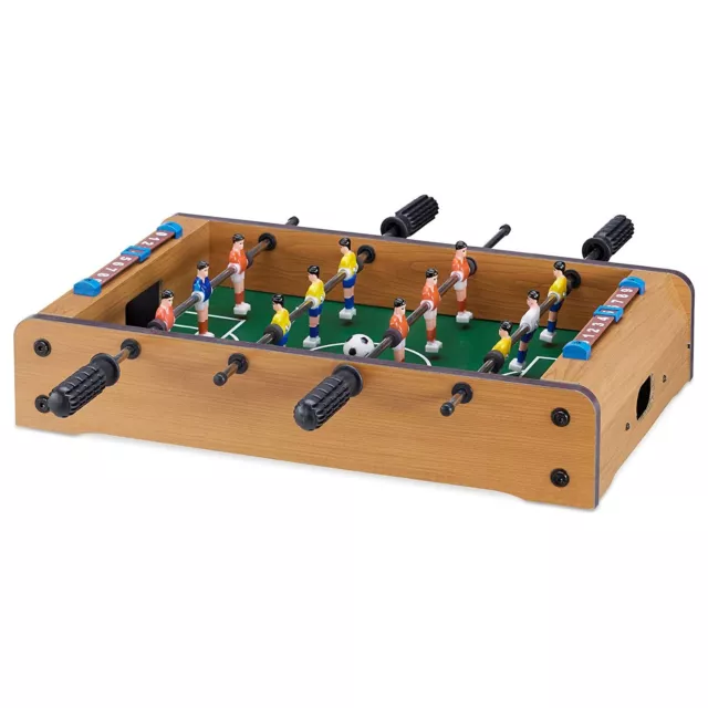 Mini Calcetto da Tavolo Calcio Balilla Biliardino Calcio a 4 Stecche per Bambini 2