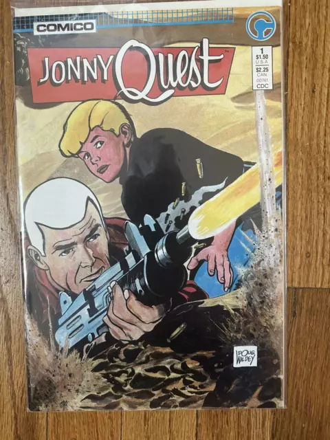 Jonny Quest #1 (Doug Wildey) Comico Comics