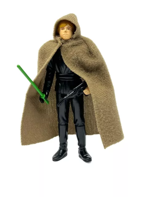 Luke Skywalker Jedi Knight No Coo Verde STAR WARS Vintage - GIOCATTOLI INCHIOSTRO graficaX A1s18