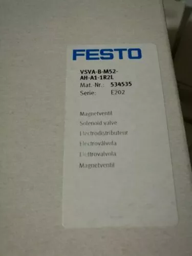 1PC New FESTO SOLENOID VALVE VSVA-B-M52-AH-A1-1R2L 534535