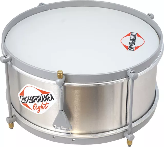 Contemporanea LCA1215 CAIXA, Light series. 12inx 15cm Aluminium Samba Snare Drum