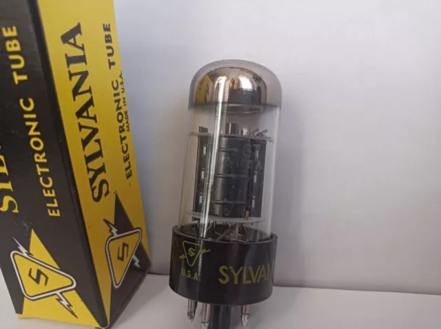 Röhre Valvola tube 6K6GT Sylvania NIB/NOS