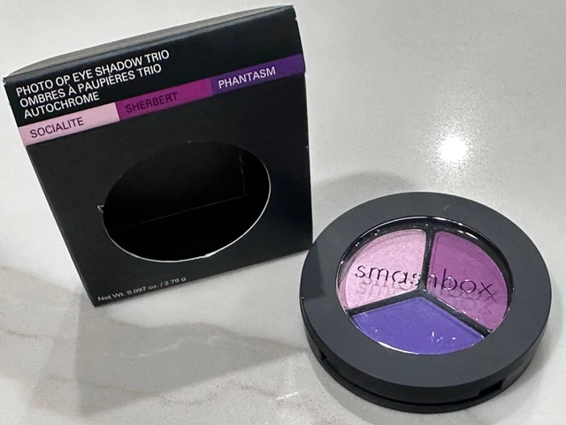 Trío de sombras de ojos Smashbox Photo Op AUTOCROMO: Socialite, Sherbert, Phantasm