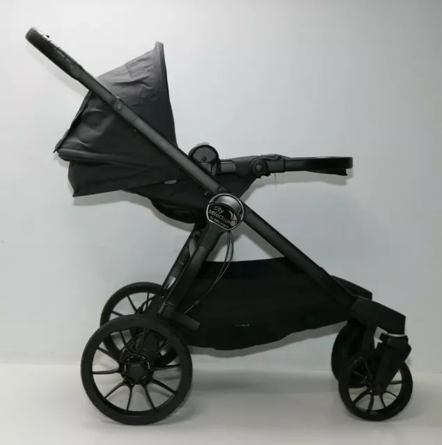 Baby Jogger City Select LUX Kinderwagen,Zusammenklappbarer,Granit/Grau,Gebraucht