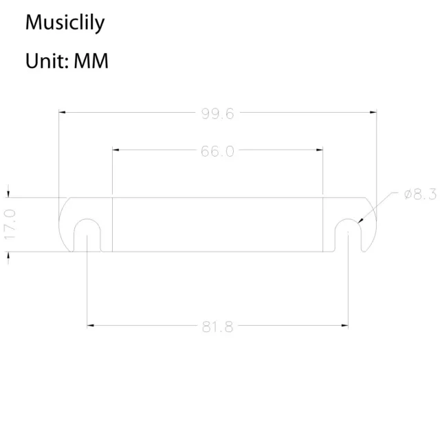 Musiclily Gold ABR-1 Tune-O-Matic Bridge Tailpiece Set For Les Paul LP Guitar 3