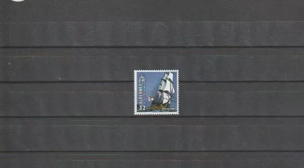 Alderney 2005 SG A254 1v NHM Bicentenary of Battle of Trafalgar-HMS "Victory"