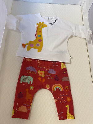Next Baby Girl's 2 Piece Outfit Leggings And T-Shirt Set Size 3-6 Months BNWT