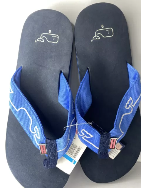VINEYARD VINES CLASSIC Flip Flops - Navy/Blue - Size 9 Men’s $39.99 ...