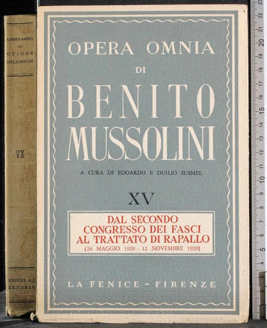 Livre Ancien : "OPERA OMNIA" édité Par Edoardo Susmel – Édition De 1962 – Occasion En Excellent état