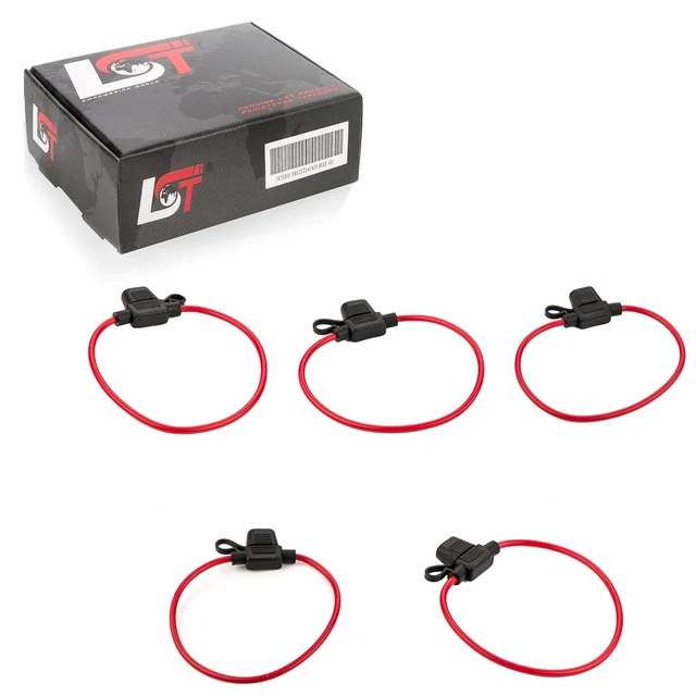 Porte-Fusible Étanche Voiture Aérien Avec 2 Fusibles 35A - Movilideas