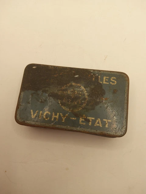 Boite pastille Vichy ancienne, 1950