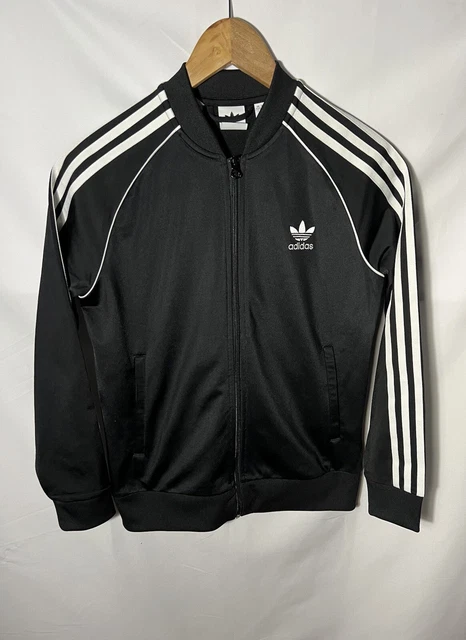 ADIDAS BOMBER FELPA Nero Bianco Taglia S Donna Women Jacket EUR 50 00 PicClick IT