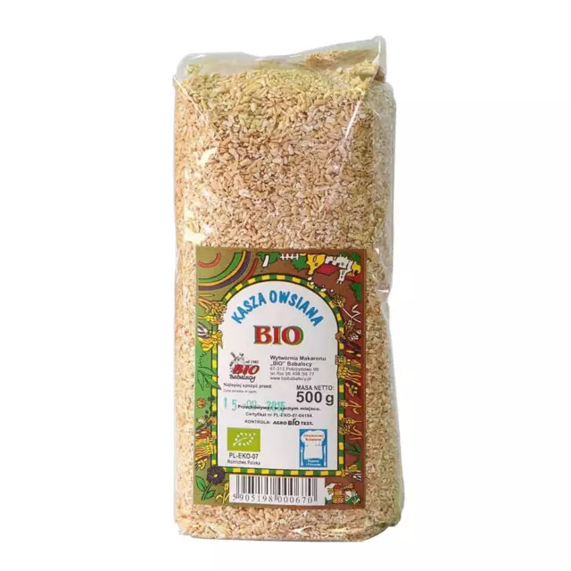 Hafergrütze BIO 500 g - BABALSCY