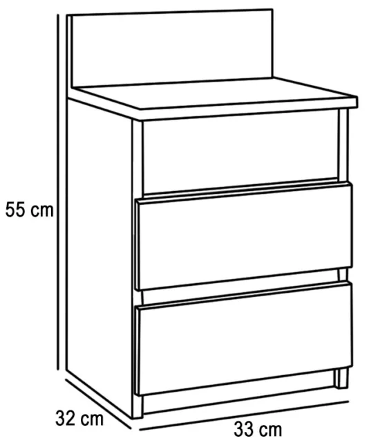 Kommode Nachtschrank Nachtkonsole Nachttisch Nachtkommode Konsole Beistelltisch 2