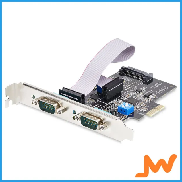 Startech 2-Port Serial PCIE Card RS232/422/485