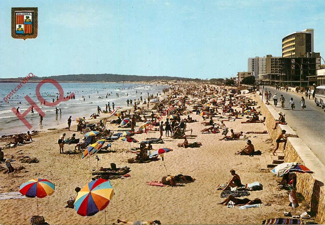 Picture Postcard__Mallorca, Cala Millor, Vista General De La Playa
