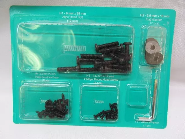 Triumph 45-6060W 54" Air Hockey Table ~ REPLACEMENT PARTS ~ Hardware Kit