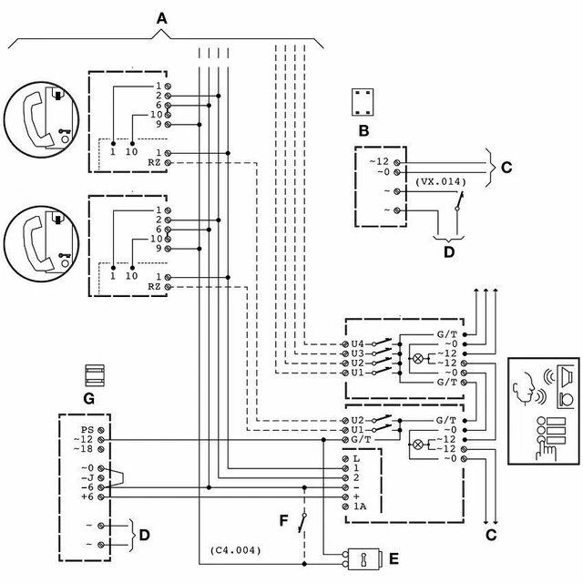 CITOFONO URMET 1130/11 Avorio Meccanico Sostituisce Urmet 1130/1 Con ...