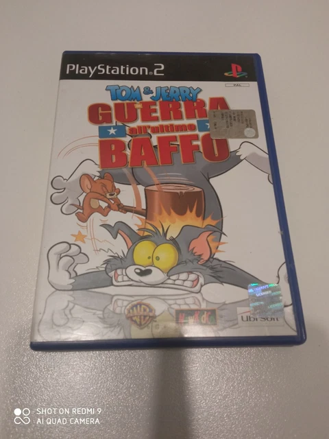 TOM & JERRY GUERRA ALL'ULTIMO BAFFO PS2 PlayStation 2 Versione Ita - No manuale