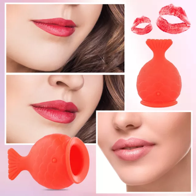 Lip Plumper Durable Soft Silicone Pout Lips Enhancer Lip Plumping Big Sexy Mouth 2