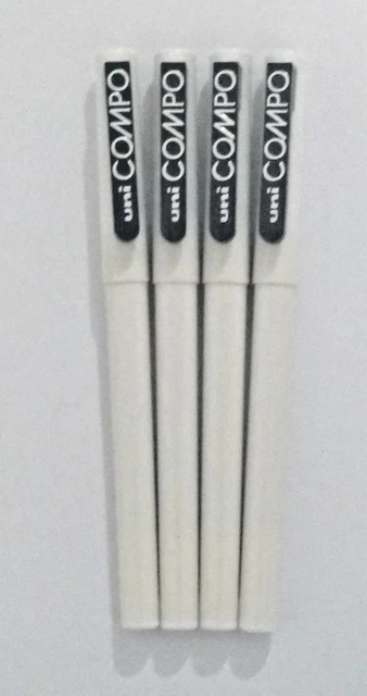 SET OF Uni-Compo Ultra Fine Liner Pens In Black, Red Green